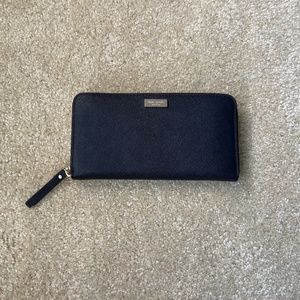 Kate Spade Neda Long Wallet with Zipper *NEW